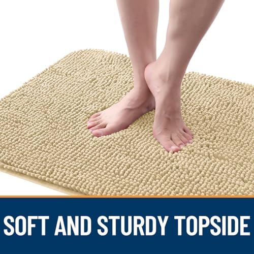 OLANLY Dog Door Mat for Muddy Paws 59x20, Super Absorbent Chenille Mud Mat - Image 4