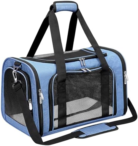 Soft-Sided Cat/Dog/Pet Carrier, Collapsible Pets Travel Carriers by Unknown
