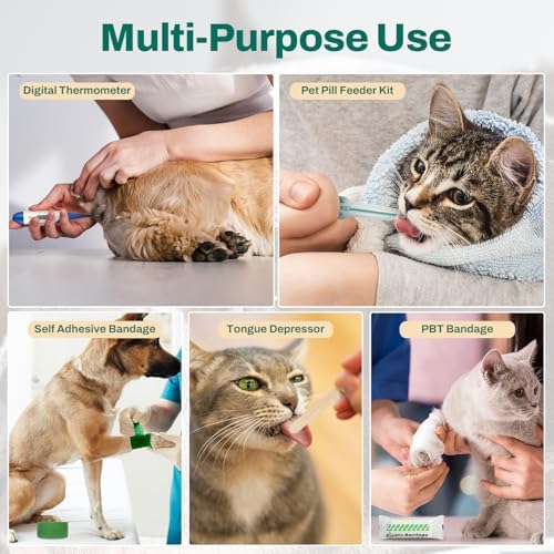RHINO RESCUE Dog First Aid Kit, Pet Emergency Kit for Daily & Wound Care - Image 6