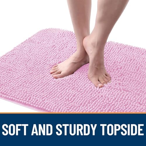 OLANLY Dog Door Mat for Muddy Paws 40x32, Super Absorbent Chenille Mud Mat - Image 4