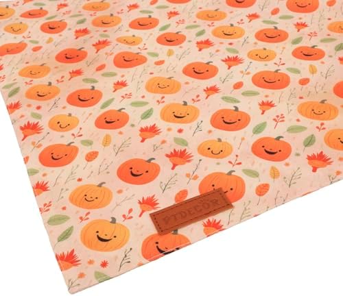 PTDECOR Halloween Dog Bandana, Ghost Pumpkin Dog Scarf, X-Large - Image 5