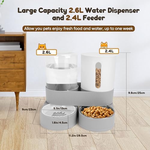 Automatic Dog Feeder and Water Dispenser for Small Medium Cats - Image 3