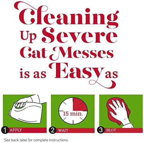 Nature’s Miracle Advanced Cat Stain & Odor Eliminator, Severe Mess, 1 gal - Image 7