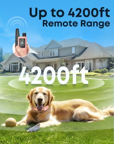 Dog Shock Collar - 4500FT Dog Training Collar with Remote - Image 3