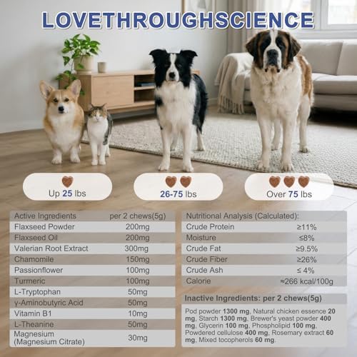 PETNANNY Calming Chews for Dogs, Calming Treats for Dog Anxiety Relief - Image 5