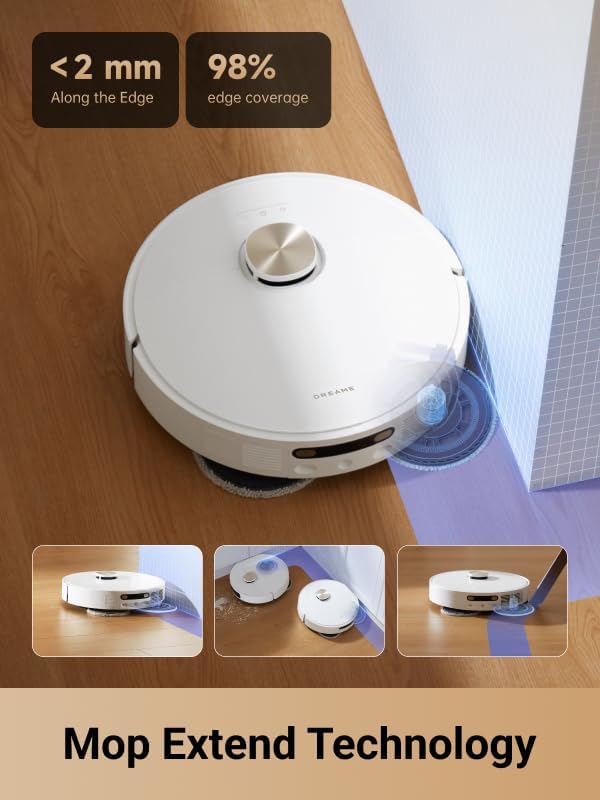 dreame L10s Pro Ultra Heat Robot Vacuum and Mop, 136°F (58°C) Mop Washing | MopExtend Edge Cleaning, 7,000Pa Suction, Effortless Robot Maintenance, Rewashing and Remopping, Smart Obstacle Avoidance - Image 2