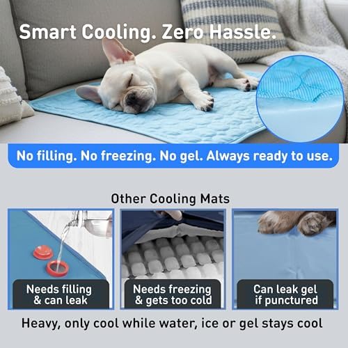 INSPECTOR TAIL Dog Cooling Mat, Indoor & Outdoor, Medium Self Cooling Pad - Image 6