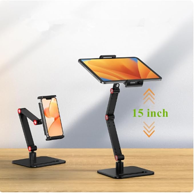 Portable Monitor Holder for 6-17.3 Inch Screen Desktop Expandable Monitor Stand 12.9 inch Tablet Stand - Image 7