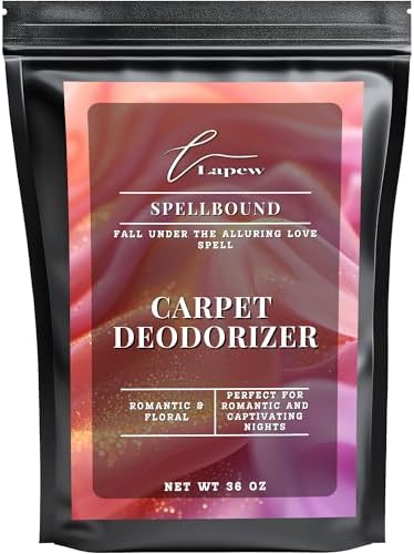 Lapew Spellbound Carpet Deodorizer Powder - Pet Safe Freshener for Vacuuming | Scented Odor Eliminator for Home | 36 oz by Lapew