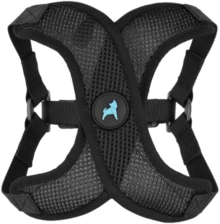 Gooby Comfort X Step-in Lite Harness, Choke-Free, Black, X-Large by Gooby