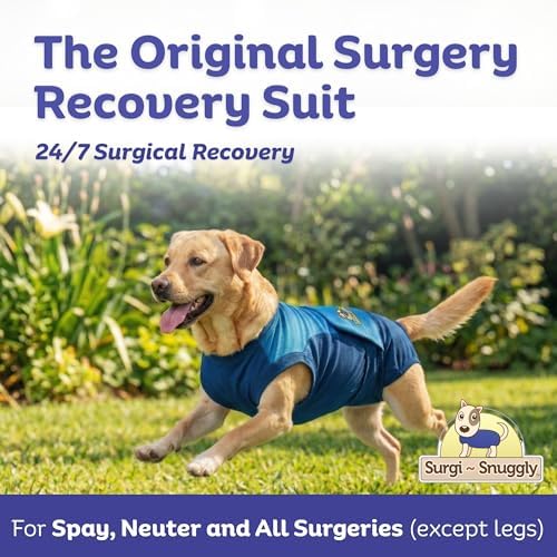 Surgi Snuggly Dog Surgery Recovery Suit, Cone Alternative, Spay/Neuter XLS - Image 6