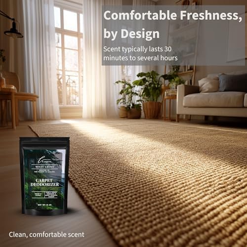 Lapew Misty Grove Carpet Deodorizer Powder - Pet Safe Freshener for Vacuuming | Scented Odor Eliminator for Home | 16 oz - Image 5