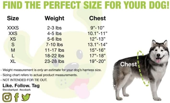 EcoBark Step in Dog Harness, Reflective Soft Ultra Padded Mesh Pet Vest - Image 5