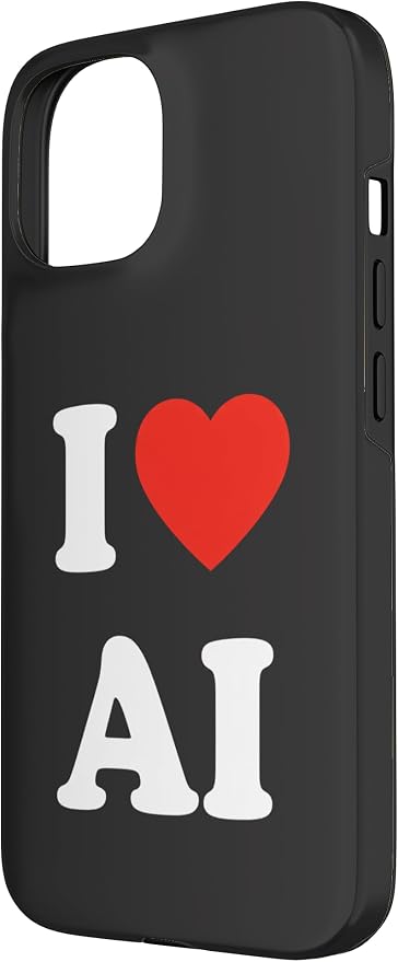 I AI Stem Lover AI Tech Enthusiast Case for iPhone 15 - Image 2