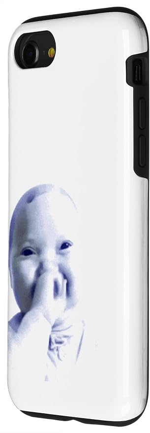 AI Baby Holding Laugh Meme Case for iPhone SE (2020) / 7/8 - Image 2