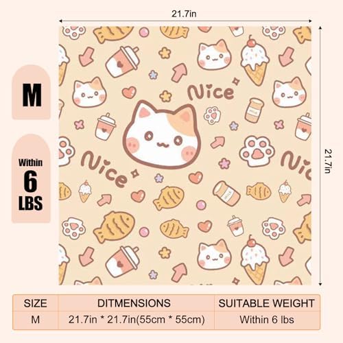 21.7" Cat Grooming Wrap Cat Wrap for Cutting Nails M(Within 6lbs) - Image 3