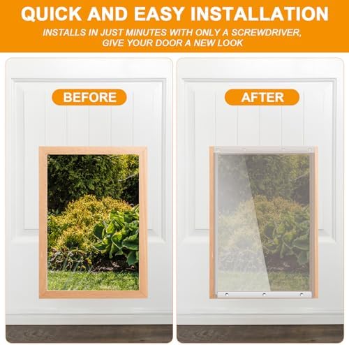 Landical Extra Large Dog Door Replacement Flaps, 10 1/2" x 15" - Image 5