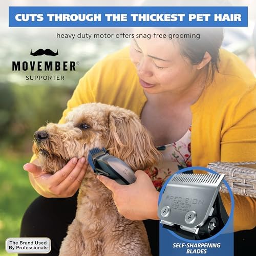 Wahl USA Lithium Ion Pro Series Cordless Animal Clippers – Rechargeable, Heavy-Duty, Electric Dog & Cat Grooming Kit for Small-Large Breeds with Thick to Heavy Coats – Model 9766, Large (Pack of 3) - Image 2