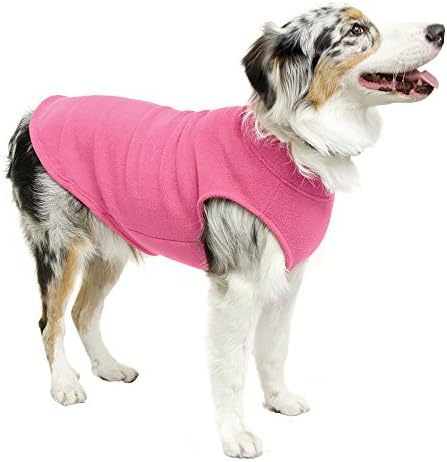 Gooby Stretch Fleece Vest Dog Sweater, Pink, 5X-Large - Image 4