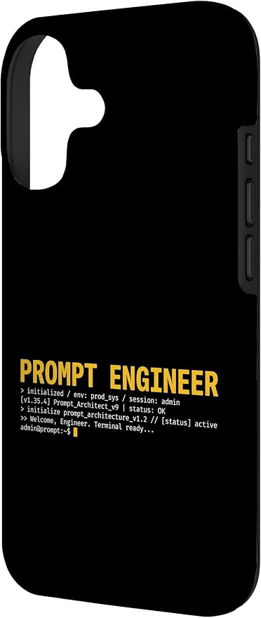 Prompt Engineer Terminal Screen AI Developer Software Coder Case for iPhone 17 - Image 2