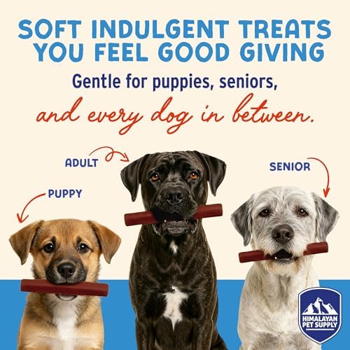Himalayan Dog Chew Yogurt Sticks, Probiotic Dog Treats, Cranberry, 5 Treats - Image 2