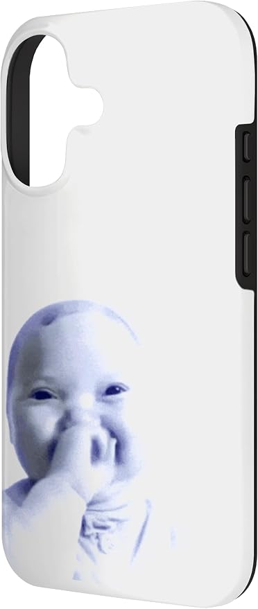 AI Baby Holding Laugh Meme Case for iPhone 17 - Image 2