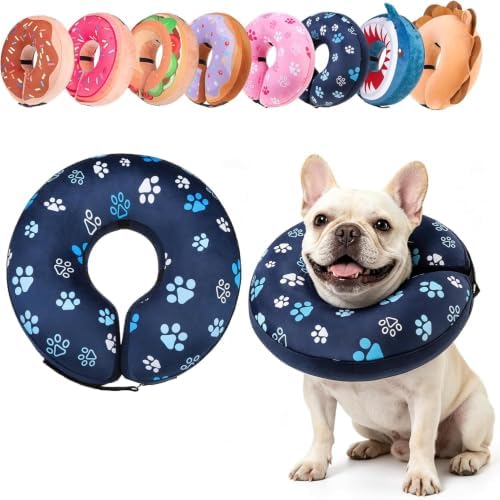 BEAUTYZOO Dog Cone Collar Alternative After Surgery,Pet Neck Donut E-Collar by BEAUTYZOO