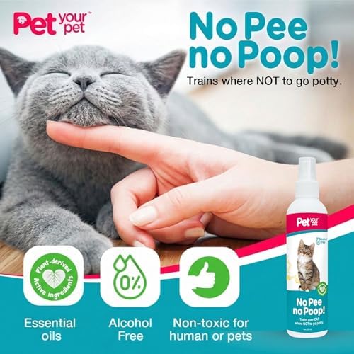 Cat Potty Training Spray No Pee No Poop, 8 Fl Oz - Image 6