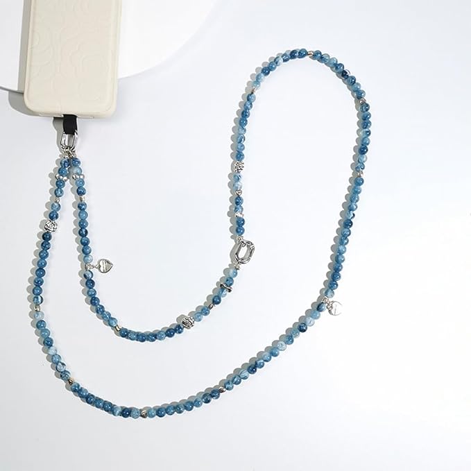 Phone Crossbody Chain CellPhone Lanyard,Universal Phone Chain Strap with Tether Patches Compatible with Most Phones (Y) - Image 6