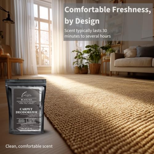 Lapew Black Sea Carpet Deodorizer Powder - Pet Safe Freshener for Vacuuming | Scented Odor Eliminator for Home | 36 oz - Image 5