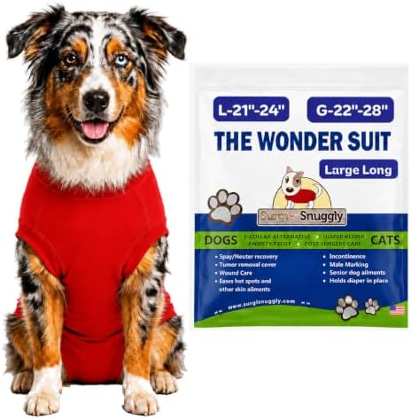 Surgi Snuggly Dog Surgery Recovery Suit, Cone Alternative, Spay/Neuter LL by Surgi%7ESnuggly