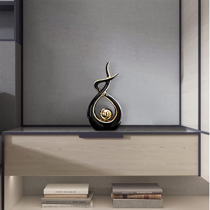 Norrclp Home Decor Modern Abstract Art Ceramic Statue Table Decorations for Dining Room Living Room Office Centerpiece - Image 2