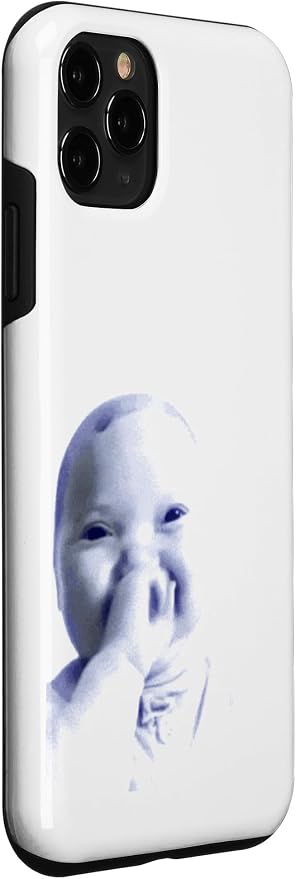 AI Baby Holding Laugh Meme Case for iPhone 11 Pro - Image 3