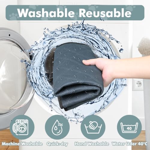 Persure Dog Cat Playpen Tent Crate Cage with Washable Pee Pad(White,Small) - Image 5