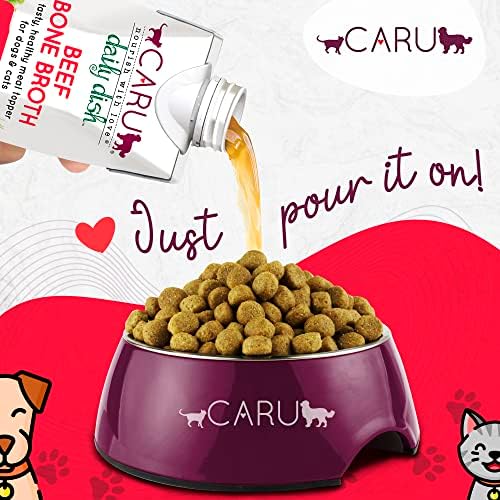Caru Daily Dish Beef Broth Meal Topper for Dogs and Cats - 1.1 lbs. (Pack of 2) - Image 3