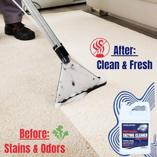 Commercial Enzyme Cleaner & Odor Eliminator for Carpet & Pet Urine - Image 4