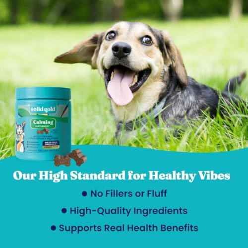 Solid Gold Calming Chews for Dogs with Melatonin for Storms & Travel, 120ct - Image 6