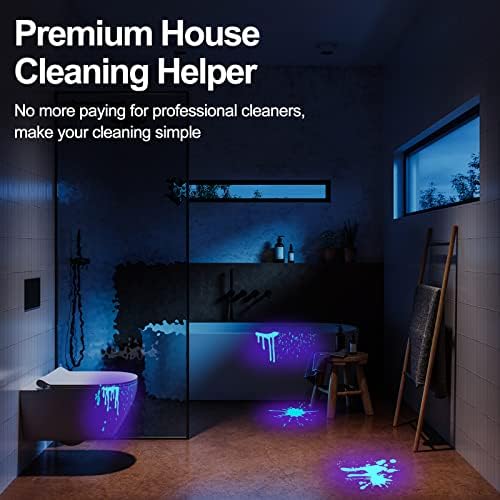 Vansky Black Light UV Flashlight, Upgraded 51 LED 395nm Blacklight Pet Urine Detector for Dog/Cat Urine, Dry Stains, Bed Bug, Matching with Pet Odor Eliminator(Batteries are Included) - Image 4