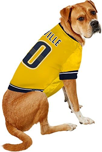 Pets First NHL Nashville Predators Jersey for Dogs & Cats, Small. - Let Your Pet Be A Real NHL Fan! - Image 4