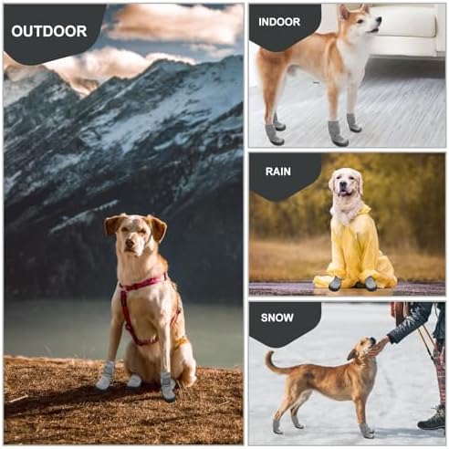 EXPAWLORER Waterproof Dog Shoes for Small Medium Large Dog for Hot Pavement - Image 7
