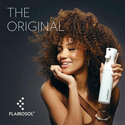 FLAIROSOL Original Continuous Mister Spray Bottle, 10.1oz, White/Coral - Image 2