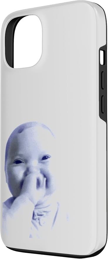 AI Baby Holding Laugh Meme Case for iPhone 13 - Image 2