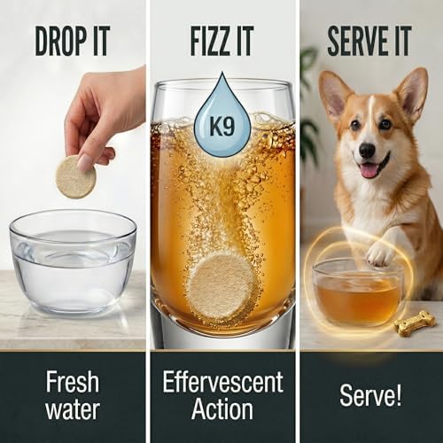 Dogs Electrolyte Supplement - Beef Broth – Hydration Support – 20 Tabs - Image 2
