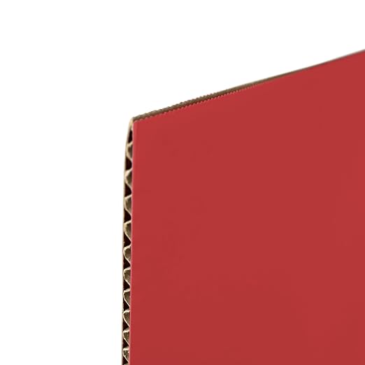 Flipside Products 18”x 48” Red Study Carrel, Privacy Boards, Student Privacy and Focus Booth for The Classroom, Desk Divider Cubby for Tests, Made in USA - 12 Pack - Image 4
