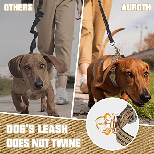 Auroth Airtag Dog Collar, Adjustable Air Tag Case Holder Dog Collar for Medium Large Dogs, Airtag Dog Collar Holder with Heavy Duty D Ring Tangle Free - Image 3