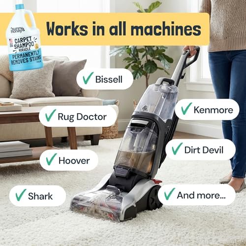 Sunny & Honey Carpet Cleaner Shampoo Solution for Machines, 1 Gal Summer - Image 4