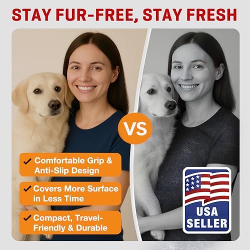 3Pcs Pet Hair Removal Glove for Dogs & Cats, Newly Upgraded Reusable Electrostatic Pet Hair Glove, Magic Brush Pet Hair Remover Tool for Clothing, Couch, Carpet, Car Seats. (Black Gray, Pack of 3) - Image 7