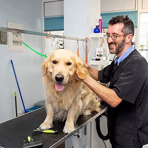 Jelly Pet Grooming Loop for Dogs, Fits Most Pet Grooming Tubs/Tables, Easy to Clean, Waterproof & Durable Noose Loop, Stronger Than Leather, Made in The USA (1/2'' x 24'', Lime Green) - Image 4