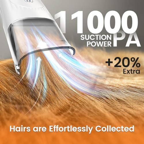 oneisall Dog Grooming Vacuum,7 in 1 Grooming kit Tools with Low Noise - Image 4