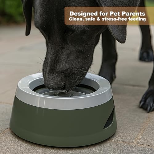 Dog Water Bowl (25oz),No Spill Water Bowl for Dogs and Cats,Water Bowl Dispener for Travel and Home,No Messy Splashes, Spilling or Drips for Dogs & Cats - Image 7